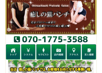 癒しの猫パンチ 長堀橋駅7番出口のメンズエステ リフナビ 大阪 関西